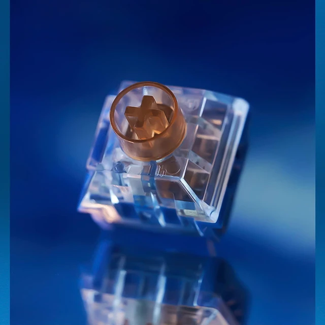 Alt view image 6 of 7 - Kailh Deep Sea Silent Pro Whale Switch, Tactile Silent Switch, 45gf 60gf Tactile Force, Pre Lubed, Dustproof/Waterproof, 100M Life, 3-Pin for Hot Swap Mechanical Keyboard Silent Whale 36pcs