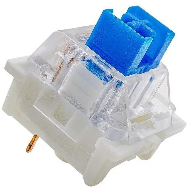 Main image of Blue Switches for Mechanical Keyboards, 3-pin Clicky&Tactile Dustproof, 65-Pack