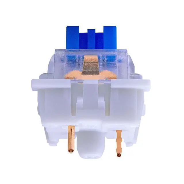 Alt view image 4 of 6 - Blue Switches for Mechanical Keyboards, 3-pin Clicky&Tactile Dustproof, 65-Pack