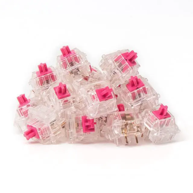 Alt view image 5 of 5 - Aliaz Silent Pink Tactile Keyboard Switches(35PCS)