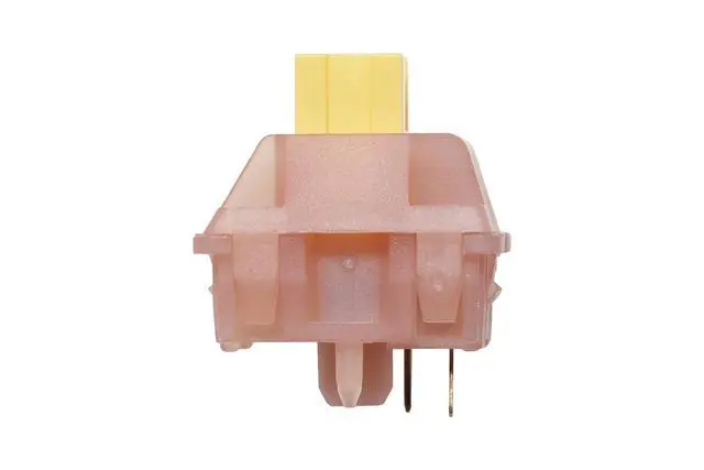 Alt view image 5 of 7 - Outemu Silent Peach V3 Switch Silent Lemon V3 Switch Linear Tactile Lime for Mechanical Keyboard POM PA66 Factory Lubed (OTM V3 Silent Peach No LiGuide Switch x90)