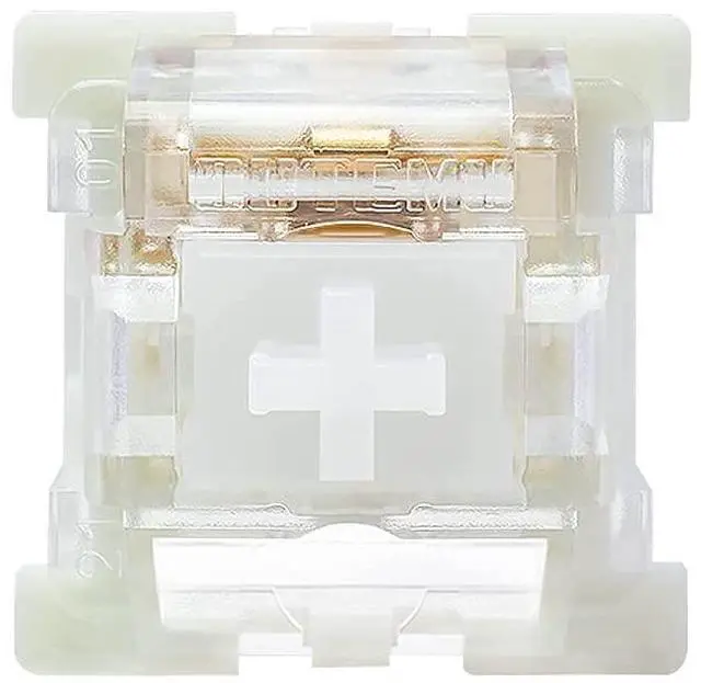 Main image of OUTEMU Silent White Switches,20-Pack Linear & Quiet 45gf 3-Pin Keyboard Switches