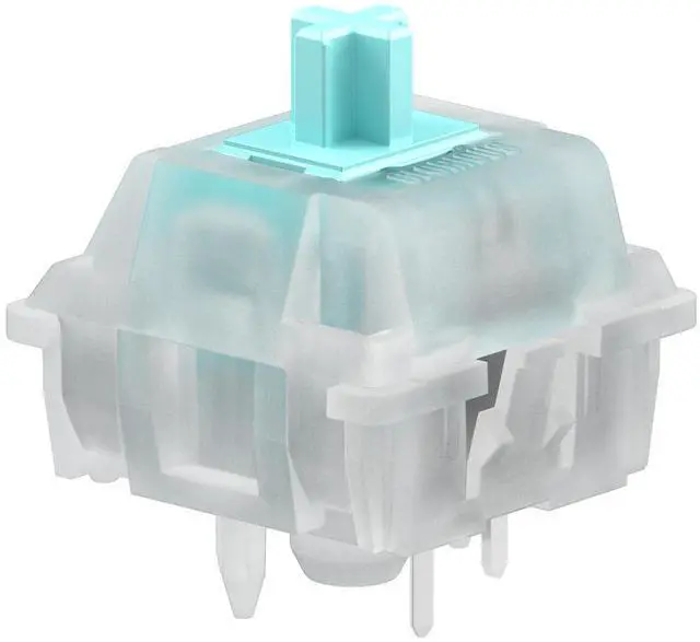 Main image of Gaming - Lynx Silent Switches (LUBED) - 36x Linear Mechanical Switches for Hotswap Keyboards, 5-pin, Linear Keyboard Switches for Gaming, Lubricated POM Stem for Fast, Smooth Presses