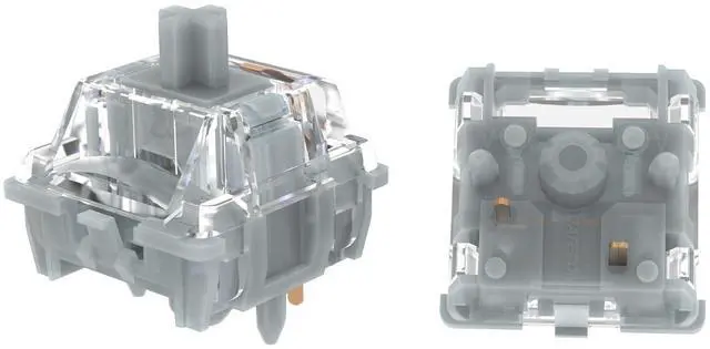 Main image of Zero Degree Fully Silent Silver Keyboard Switches(35)