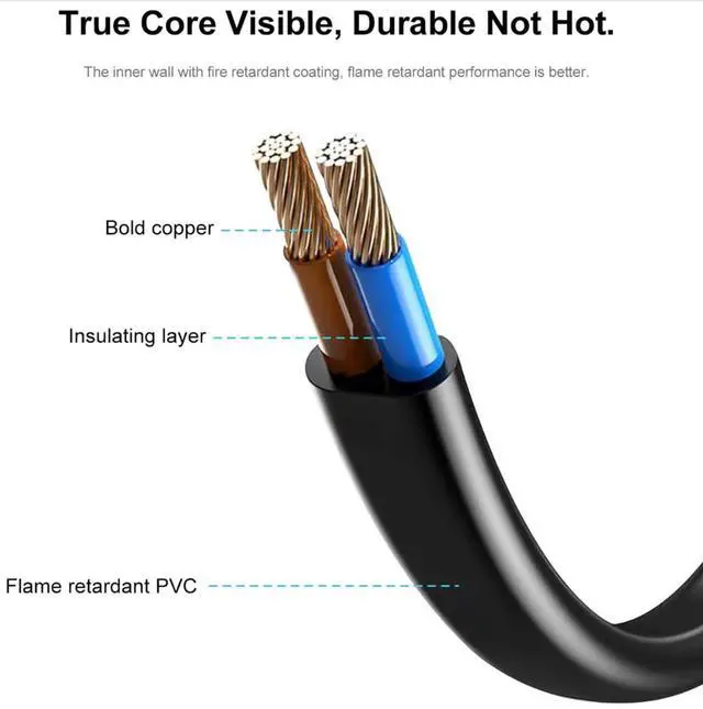 Alt view image 5 of 6 - 3 FT 2 Prong Universal AC Power Cord Figure 8