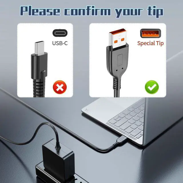 Alt view image 2 of 6 - 65W 40W AC Charger for Lenovo Yoga 700 11 700 14 900 900S 900-13ISK 900-13ISK2 3 11 3 14 Yoga 3-1170 Yoga 3-1470 Yoga 3 Pro-1370 36200563 80MK 80UE 80QD 80QE Laptop Power Cord Adapter