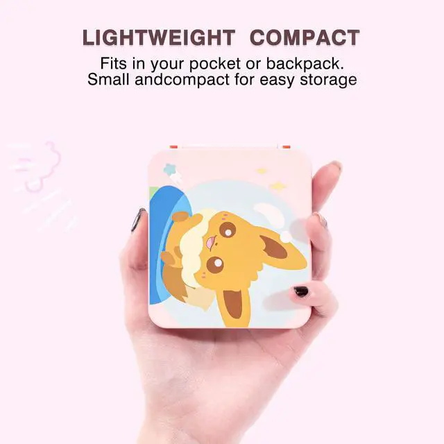 Alt view image 6 of 7 - Cute Fox Game Case For Switch Lite / Switch / Switch OLED, 12 Slots Game Cards Holder and 12 Micro SD Card Slots, Portable Game Card Storage Cartridge Box