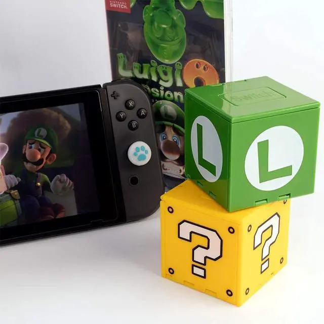 Alt view image 3 of 7 - Game Card Holder for Nintendo Switch - 16 Game Card Case Storage Cube, Portable Organizer for Switch Lite