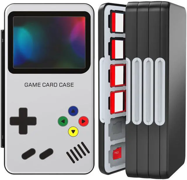 Main image of Game Card Case Holder Compatible with Nintendo Switch 2/Switch OLED,Portable Switch Lite Game Card Storage with 96 Game Card Slots and 24 Micro SD Card Slots
