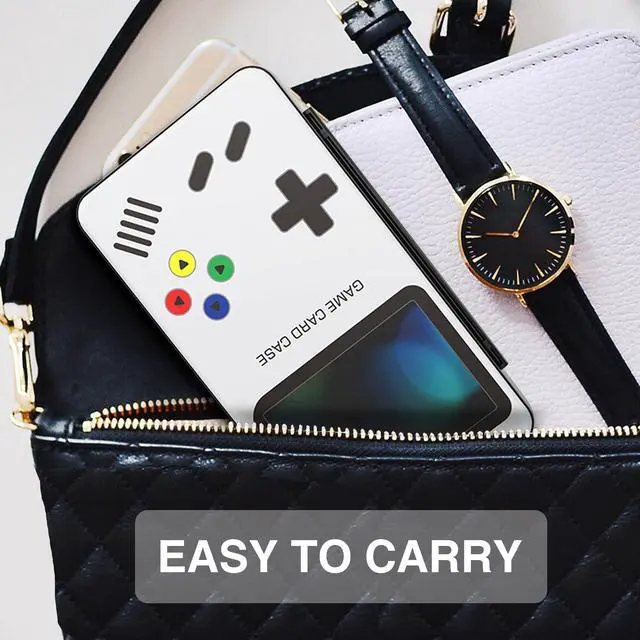 Alt view image 7 of 7 - Game Card Case Holder Compatible with Nintendo Switch 2/Switch OLED,Portable Switch Lite Game Card Storage with 96 Game Card Slots and 24 Micro SD Card Slots
