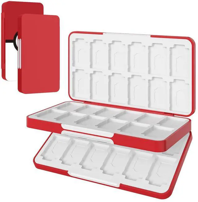 Main image of 48 Game Card Case Compatible with Nintendo Switch 2/Switch OLED/Lite
