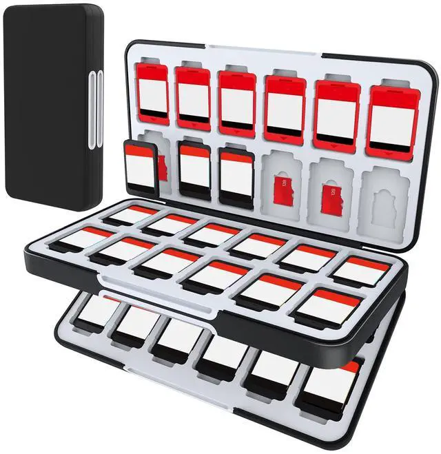 Main image of Switch Game Case for NINTENDO SWITCH 2/ Micro SD Cards