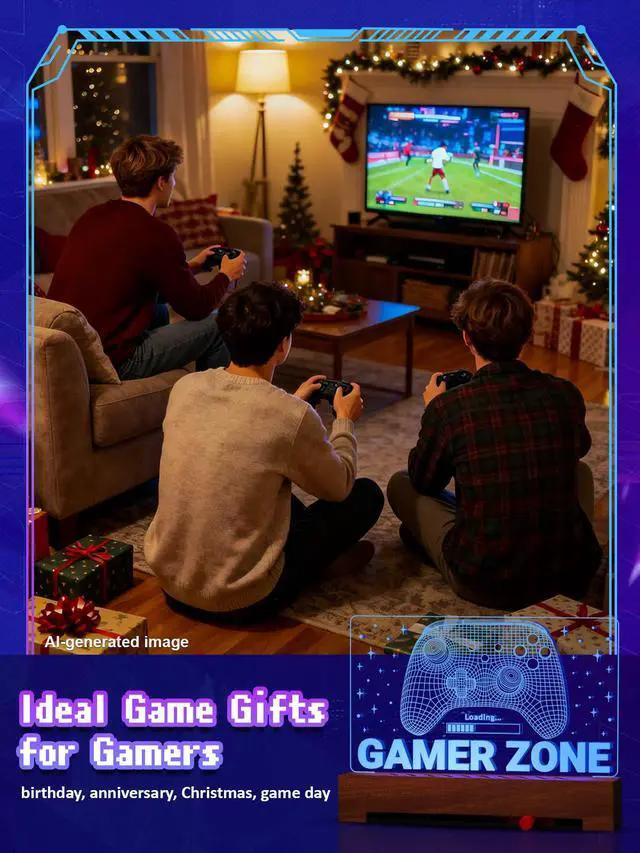 Alt view image 3 of 7 - Game Card Cartridge Holder for Nintendo Games, Games Card Storage Stand with 10 Cards Compatible with Switch 2/ OLED/ Lite/ SD, Game Gifts for Men Boys Gaming Room Decor