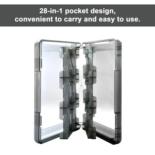 Alt view image 3 of 7 - 2-Pack 28 in 1 Game Card Storage Case for Nintendo 3DS Video Games