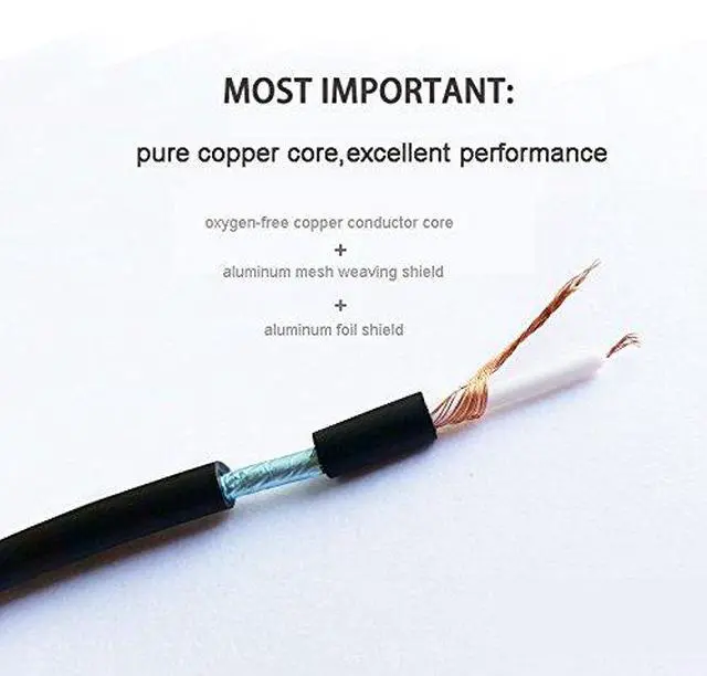 Alt view image 4 of 5 - RCA Video Cable,Digital Audio Coaxial Cable with Male to Male Single Plug,A/V Extension Cord for Subwoofer Car Rear View Parking Buckup Camera,3m/10feet