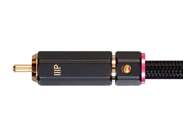 Alt view image 6 of 6 - 1-Male to 2-Female RCA Y-Adapter - 1 Feet - Black | Gold Plated Connectors, Double Shielded With Copper Braiding - Onix Series, 12 Inch