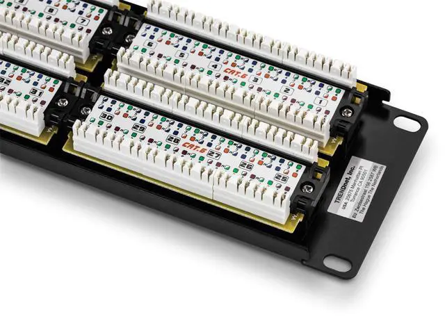 Alt view image 5 of 6 - 48-Port Cat6 Unshielded Patch Panel, TC-P48C6