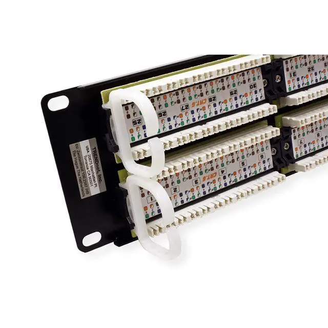Alt view image 6 of 6 - 48-Port Cat6 Unshielded Patch Panel, TC-P48C6