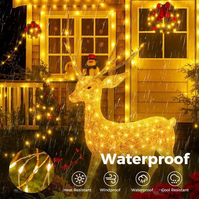 Alt view image 4 of 7 - Fairy Lights Plug in with Remote, 33FT 100 LED Twinkle Lights
