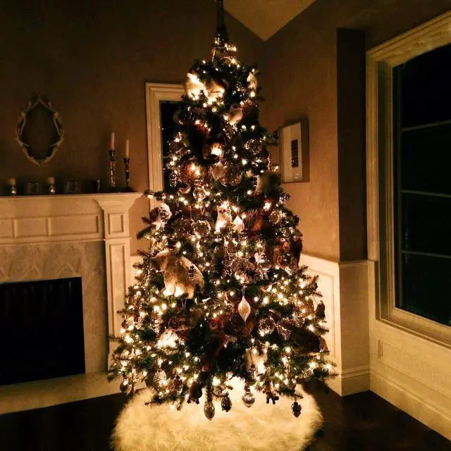 Alt view image 6 of 7 - 10 Strands 200 LEDs Hanging Twinkle Fairy Lights Battery Operated with Remote, Waterproof Waterfall Vine String Lights Silver Wire Branch Lights with Timer for Outdoor DIY Watering Can Lights