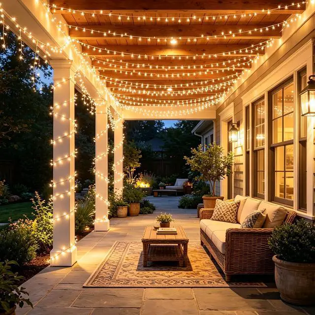 Alt view image 4 of 7 - 403ft 1000 LED Christmas Lights Outdoor String Light for Tree Decor