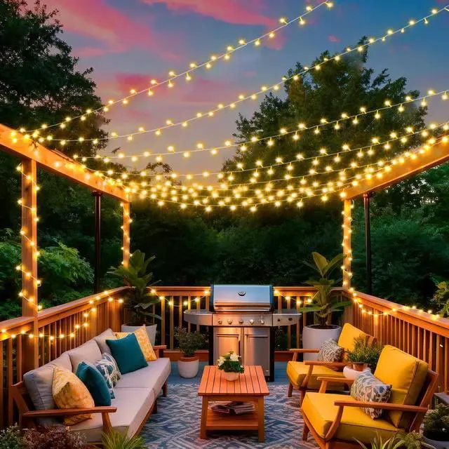 Alt view image 7 of 7 - 403ft 1000 LED Christmas Lights Outdoor String Light for Tree Decor