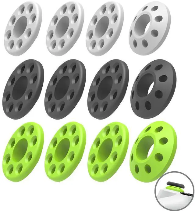 Main image of Precision Rings for PS4 PS5, Xbox Series X/S, Xbox One S/X, Swicth Pro Game Controller Accessories Console Rings Aim Assist Ring (silicone-12pcs)