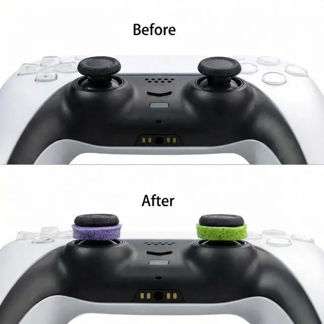 Alt view image 4 of 6 - 8 PCS Precision Rings Kit for PS4, for PS5, for Xbox-Combo I