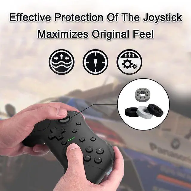 Alt view image 5 of 6 - Precision Rings, Aim Assist Motion Controller 24PCS Precision Target Control Rings Suitable for PS4, PS5, Xbox One, Xbox Series X, Switch, Switch Pro Accessories 4 Different Strengths Motion Control