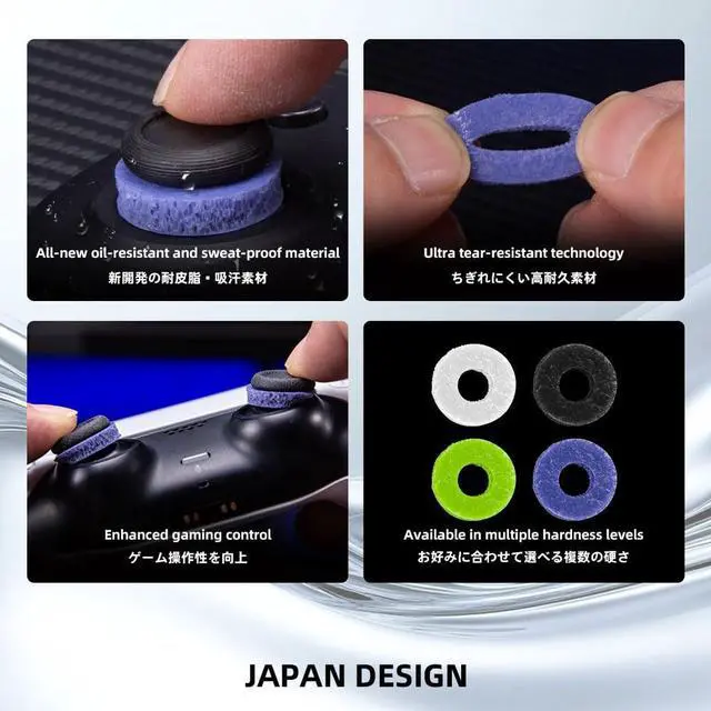 Alt view image 2 of 7 - Joystick Precision Rings, Aim Assist Target Motion Control Compatible with PS4, PS5, Xbox Series X/S, Xbox One, Xbox 360, Switch Pro and Scuf Controller (Green - Soft - 4H)