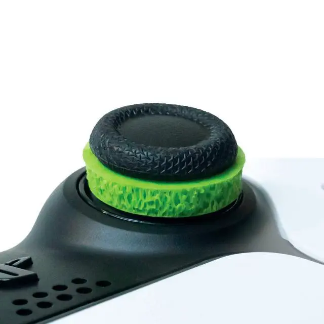 Alt view image 7 of 7 - Precision Rings | Aim Assist Motion Control for PlayStation 4 (PS4), PS5, Xbox One, XBX, Switch Pro & Scuf Controller (Black/Purple/Green)
