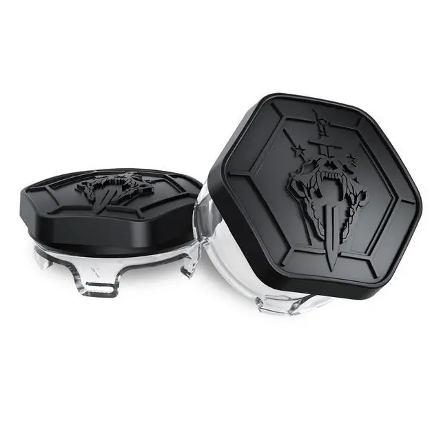 Alt view image 2 of 5 - Call of Duty: Modern Warfare III Performance Thumbsticks for PlayStation 4 (PS4) and PlayStation 5 (PS5) | 1 High-Rise, 1 Mid-Rise | Black/Clear