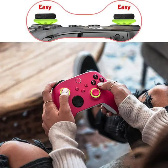 Alt view image 5 of 7 - Aim Assist Rings Precision Rings for PS5, PS4, Xbox Series X/S, Xbox One, Xbox 360, Switch Pro Controller
