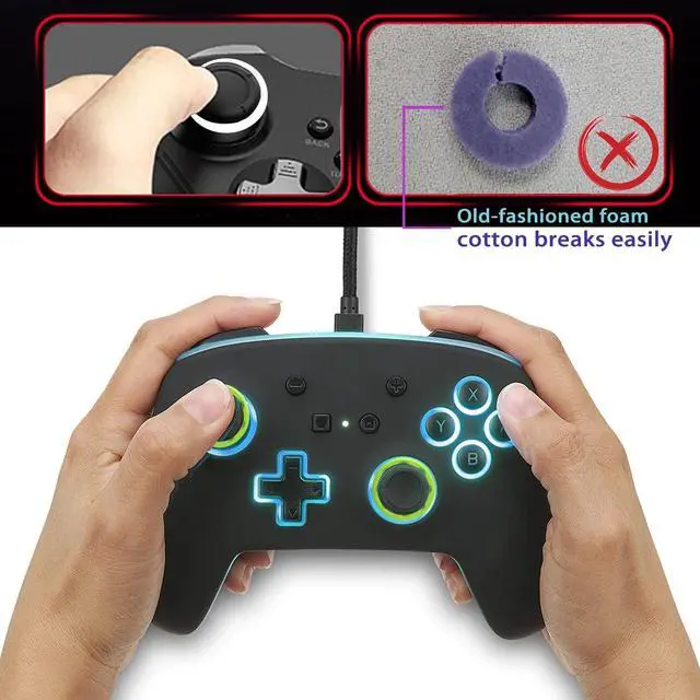 Alt view image 6 of 7 - Aim Assist Motion Control Rings Compatible with PS5,PS4,Xbox One,Xbox360,Razer Wolverine V2,Switch Pro,Xbox Series X/S,Xbox Core,Xbox Elite 2 Core Controller Silicone Soft Precision Rings(18pcs)