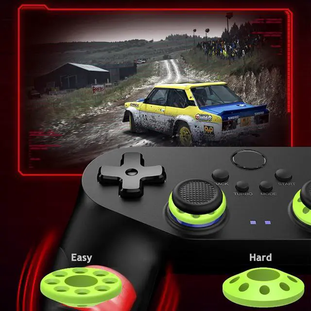 Alt view image 3 of 7 - Aim Assist Motion Control Rings Compatible with PS5,PS4,Xbox One,Xbox360,Razer Wolverine V2,Switch Pro,Xbox Series X/S,Xbox Core,Xbox Elite 2 Core Controller Silicone Soft Precision Rings(18pcs)