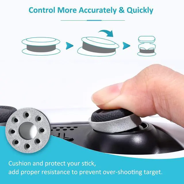 Alt view image 3 of 7 - 18 Pcs Precision Rings Aim Assist Rings Motion Control, 4 Strengths