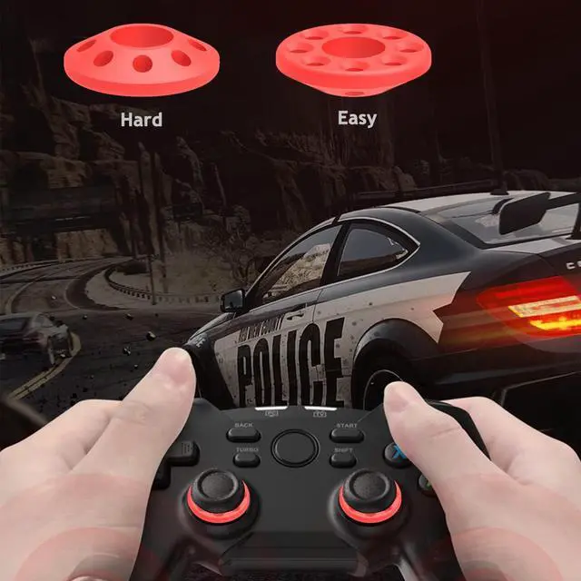 Alt view image 4 of 7 - Aim Assist Motion Control Rings Compatible with PS5,PS4,Xbox One,Xbox360,Razer Wolverine V2,Switch Pro,Xbox Series X/S,Xbox Core,Xbox Elite 2 Core Controller Silicone Soft Precision Rings(18pcs)