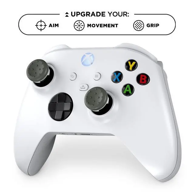 Alt view image 5 of 5 - CQC Classic for Xbox One and Xbox Series X Controller | Performance Thumbsticks | 2 Mid-Rise Concave | Black