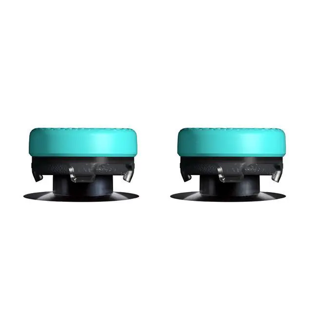 Alt view image 2 of 5 - Lotus for Xbox One and Xbox Series X Controller | Performance Thumbsticks | 2 Mid-Rise Concave | Teal/Clear