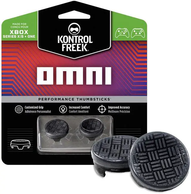 Main image of Omni for Xbox One and Xbox Series X Controller | 2 Performance Thumbsticks | 2 Low-Rise Concave | Black