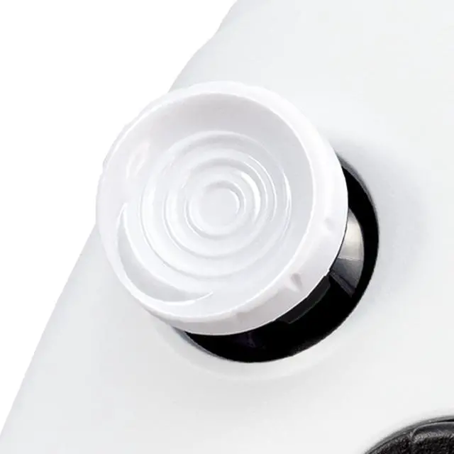 Alt view image 4 of 6 - CQC Rush for Xbox One and Xbox Series X Controller | Performance Thumbsticks | 2 Mid-Rise Concave | White