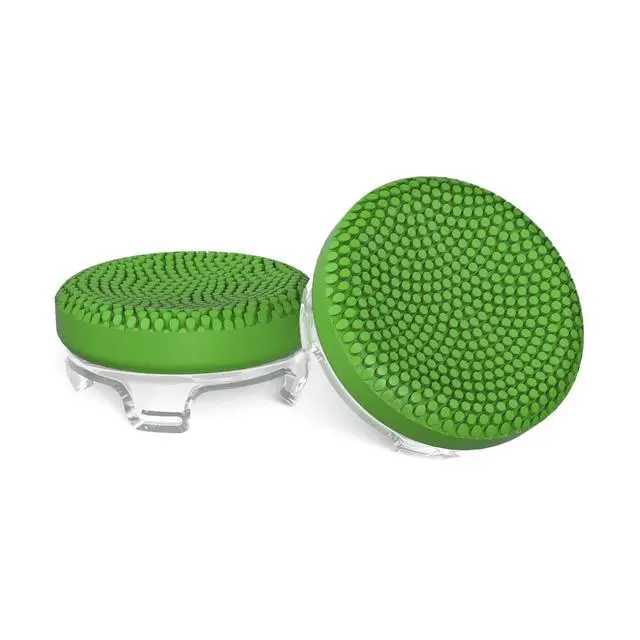 Alt view image 5 of 6 - Precision Sports Performance Thumbsticks for Xbox Series X (XBX) and Xbox One (XB1) Controller | Soccer Edition | Low-Rise, Concave | Green