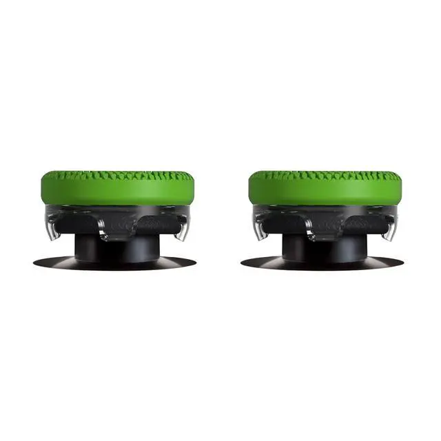 Alt view image 4 of 6 - Precision Sports Performance Thumbsticks for Xbox Series X (XBX) and Xbox One (XB1) Controller | Soccer Edition | Low-Rise, Concave | Green