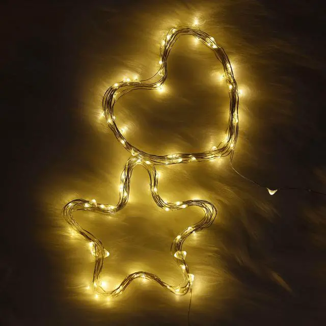 Alt view image 3 of 4 - USB Plug in Fairy Lights, 16ft Warm White Christmas Lights