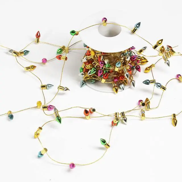 Alt view image 3 of 7 - 16.4ft Fake Light String Christmas Decoration Lights Accessories