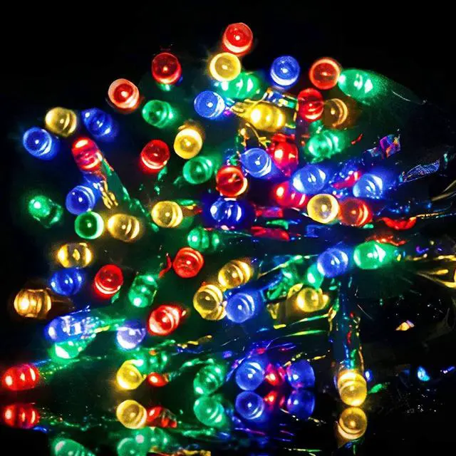 Alt view image 5 of 7 - 100FT 300 LED Color Changing Christmas Lights, 2 in 1 Warm White & Multi Waterproof Christmas String Lights with Remote 11 Functions Christmas Decorations for Indoor Outdoor