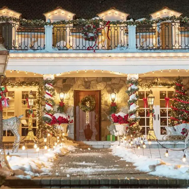 Alt view image 7 of 7 - 100FT 300 LED Color Changing Christmas Lights, 2 in 1 Warm White & Multi Waterproof Christmas String Lights with Remote 11 Functions Christmas Decorations for Indoor Outdoor