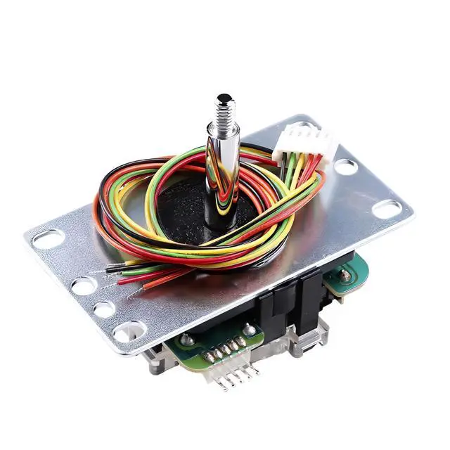 Alt view image 3 of 7 - JLF-TP-8YT Arcade Joystick (Red Ball Top) - Premium, High Precision, Responsive Controls, Multi-Platform Compatible - Ideal for Gaming Enthusiasts, for Arcade Jamma Game 4 & 8 Way Adjustable