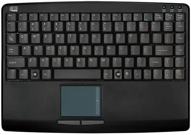 Main image of AKB-410UB - SlimTouch Mini Wired USB Keyboard with Built-in Touchpad