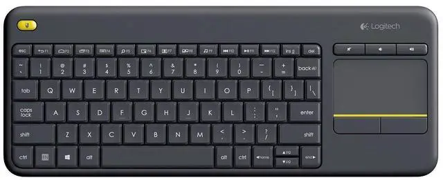 Main image of Wireless Touch K400 Plus With 3.5-inch Multi-Touch Touchpad, Quiet Keys, 33 ft. Range, Plug-and-Play